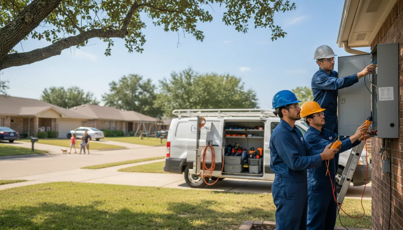 Certified electrician providing emergency electrical services in Essex, MO